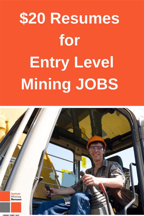 entry level mining jobs no experience.